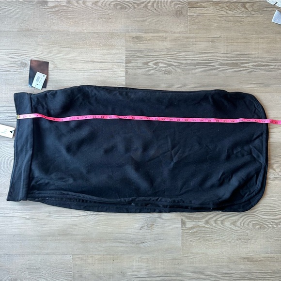 NWT Adam Lippes Classic Black pencil Skirt size 2 wool silk midi style #415409CP - Picture 9 of 9